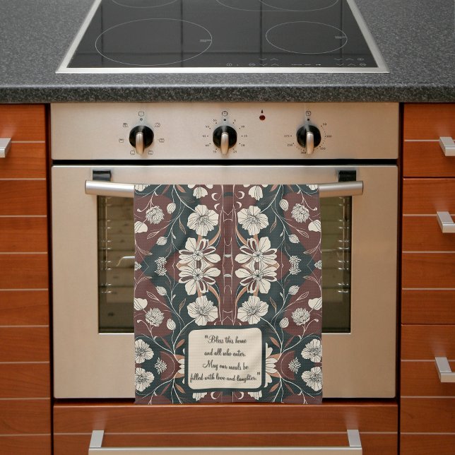 Paño De Cocina Personalizable de flores de Noir de otoño (Subido por el creador)