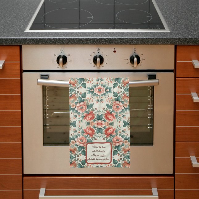 Paño De Cocina Personalizable floral de campo (Subido por el creador)