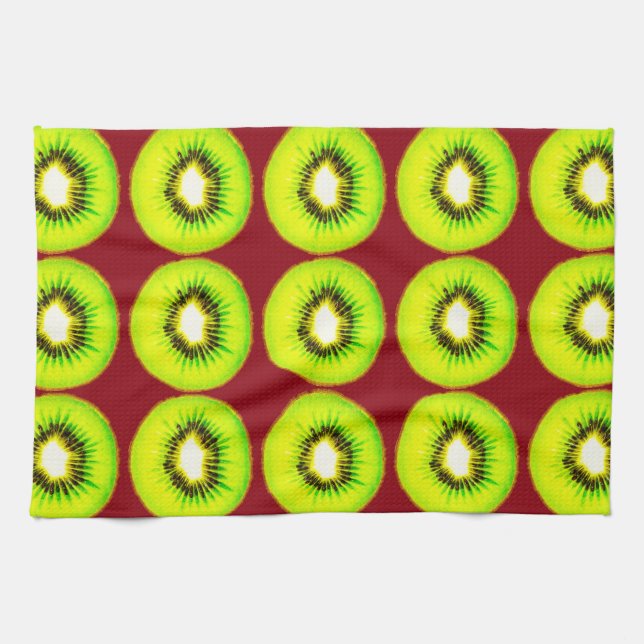 Paño De Cocina Personalizable Kiwi (Horizontal)