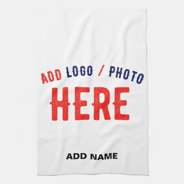 PAÑO DE COCINA PERSONALIZABLE MODERNO ESTILO BLANCO VERIFICADO MA (Vertical)