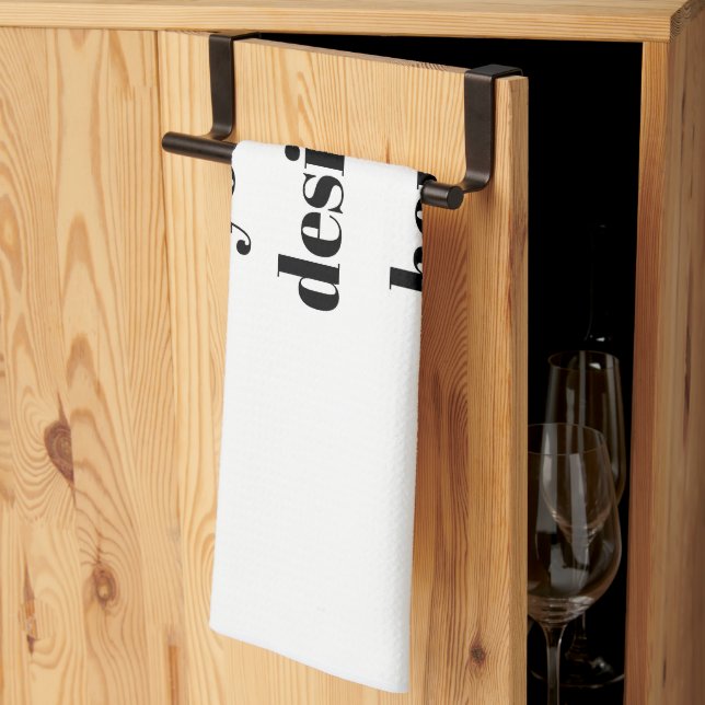 Paño De Cocina Personalizado (Pliegue de tercios)