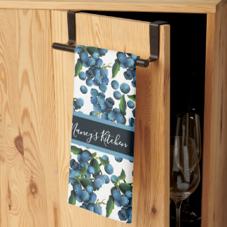 Paño De Cocina Personalizado Blueberry