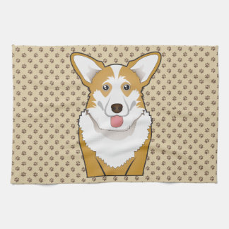 Paño De Cocina Personalizado Cardigan Welsh Corgi