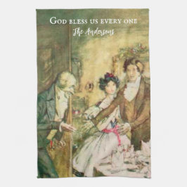 Paño De Cocina Personalizado Charles Dickens Scrooge Victorian