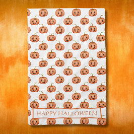 Paño De Cocina Personalizado Cute Pumpkin Halloween