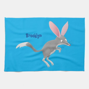 Paño De Cocina Personalizado de bilby australiano feliz