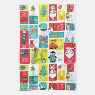 Paño De Cocina Personalizado de calendario con aviso corto