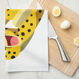 Paño De Cocina Personalizado De Curso Cheetah