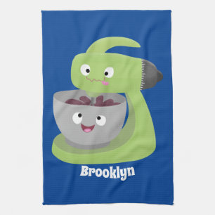 Paño De Cocina Personalizado de utensilios de cocina para mezclad