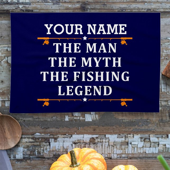 Paño De Cocina Personalizado El Hombre El Mito De La Leyenda Pesq (Subido por el creador)