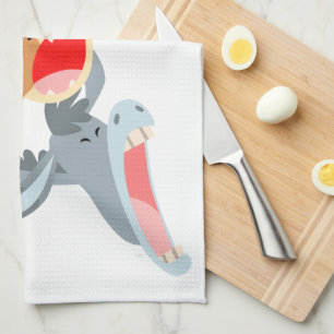 Paño De Cocina Personalizado lindo Bremen Músicos de la ciudad co