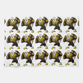 Paño De Cocina Personalizado luchando contra el águila