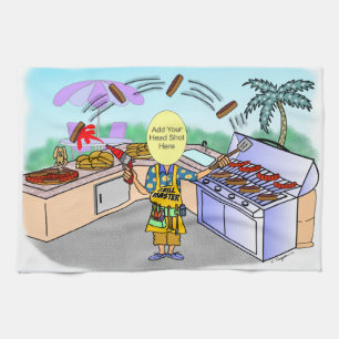 Paño De Cocina Personalizado maestro Grill