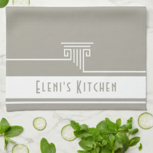 Paño De Cocina Personalizado Minimalista