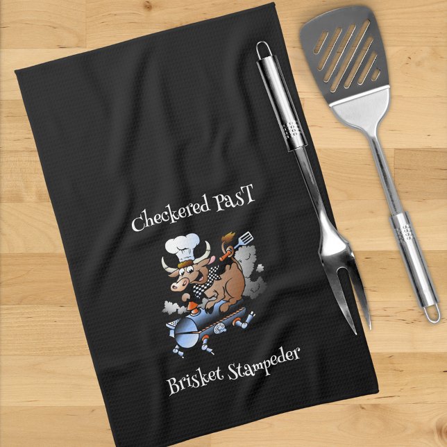 Paño De Cocina Personalizado negro de paro de mascota de vaca pas (Subido por el creador)