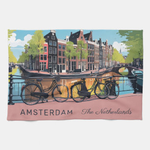 Paño De Cocina Personalizado Textos Ámsterdam