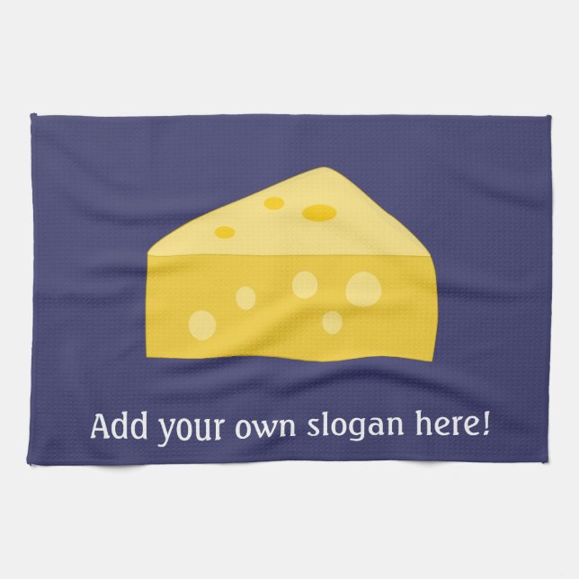 Paño De Cocina Personalizar de este gráfico de Big Cheese (Horizontal)