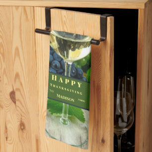 Paño De Cocina Personalizar el Día de Acción de Gracias único