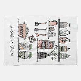 Paño De Cocina Personalized Boho Chic Farmhouse Decor 