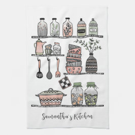 Paño De Cocina Personalized Boho Chic Farmhouse Decor 