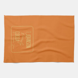 Paño De Cocina Personalized Fall Family Pumpkin Spice