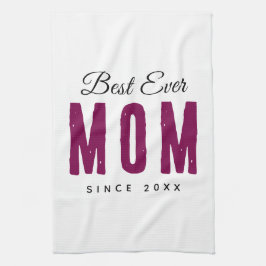 Paño De Cocina Personalized Massage Kitchen Towel – Best Mom Ever
