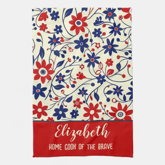 Paño De Cocina Personalized Mom Cook Kitchen Set (Vertical)