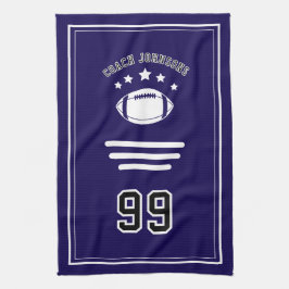 Paño De Cocina Personalized Sports Towel | Custom Football Player