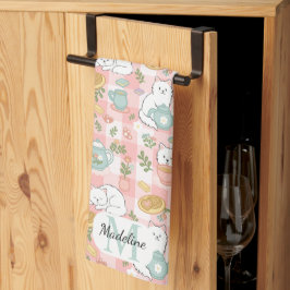 Paño De Cocina Personalized Tea & Baker Monogram Kitchen Towels