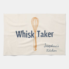 Paño De Cocina Personalized Whisk Taker Funny Baking Cute Elegant