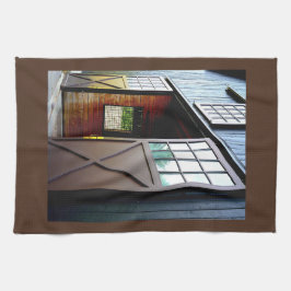 Paño De Cocina Perspectiva de la puerta de la barra