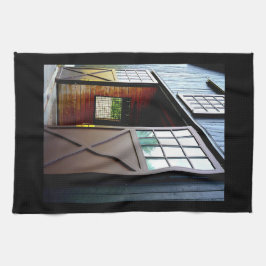 Paño De Cocina Perspectiva de la puerta de la barra