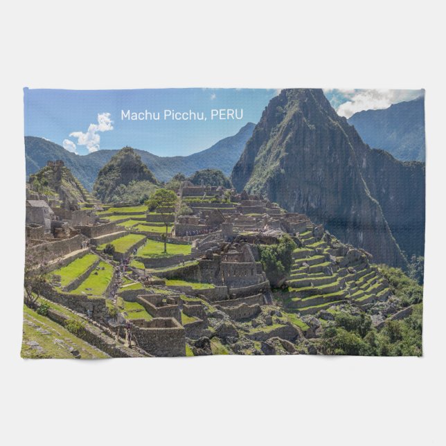 Paño De Cocina Perú Machu Picchu (Horizontal)