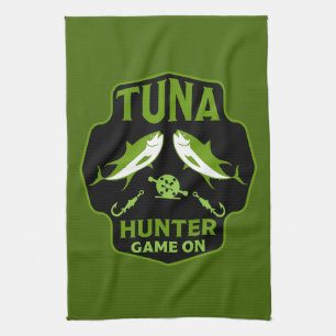Paño De Cocina Pesca de caza de atún