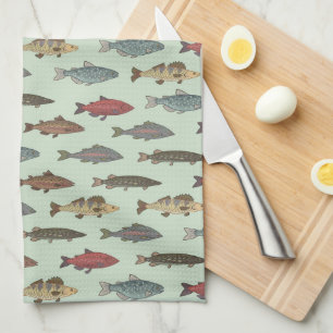 Paño De Cocina Pescado Pesca