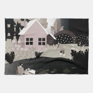 Paño De Cocina Pescadores