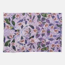 Paño De Cocina Pétalos y poesía - Arte floral inspirado en la nat