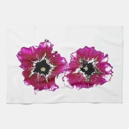 Paño De Cocina Petunias de Verano