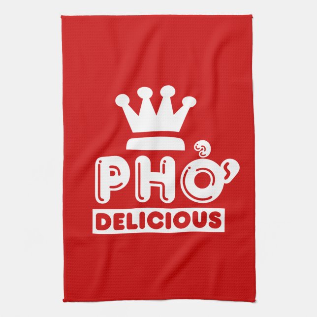 Paño De Cocina Pho King Delicious (Vertical)