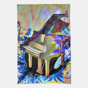 Paño De Cocina Piano Funky