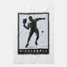 PAÑO DE COCINA PICKLEBALL SILHOUETTE CLASSIC