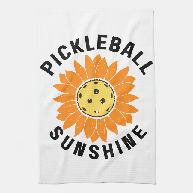 Paño De Cocina Pickleball sol (Vertical)