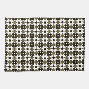 Paño De Cocina Piedras oscuras Formas más brillantes