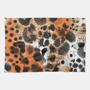 Paño De Cocina Piel animal: patrón de leopardo creativo.