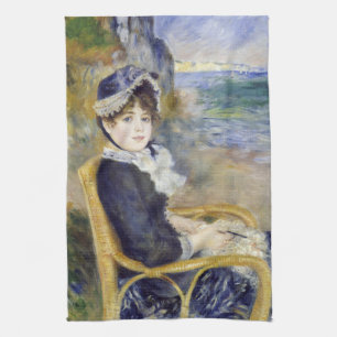 Paño De Cocina Pierre-Auguste Renoir - A orillas del mar