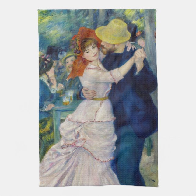 Paño De Cocina Pierre-Auguste Renoir - Baile en Bougival (Vertical)