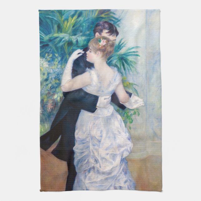 Paño De Cocina Pierre-Auguste Renoir - Danza de la ciudad (Vertical)