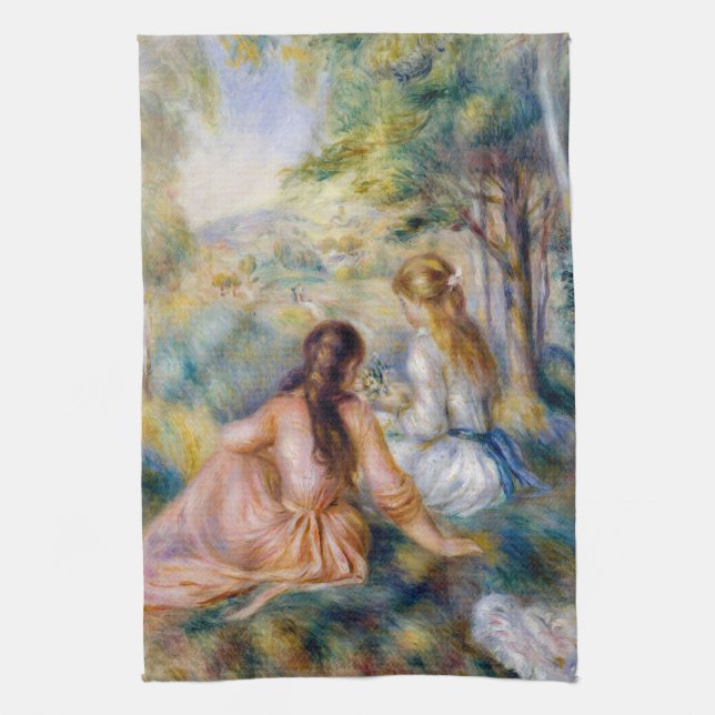 Paño De Cocina Pierre-Auguste Renoir - In the Meadow (Vertical)