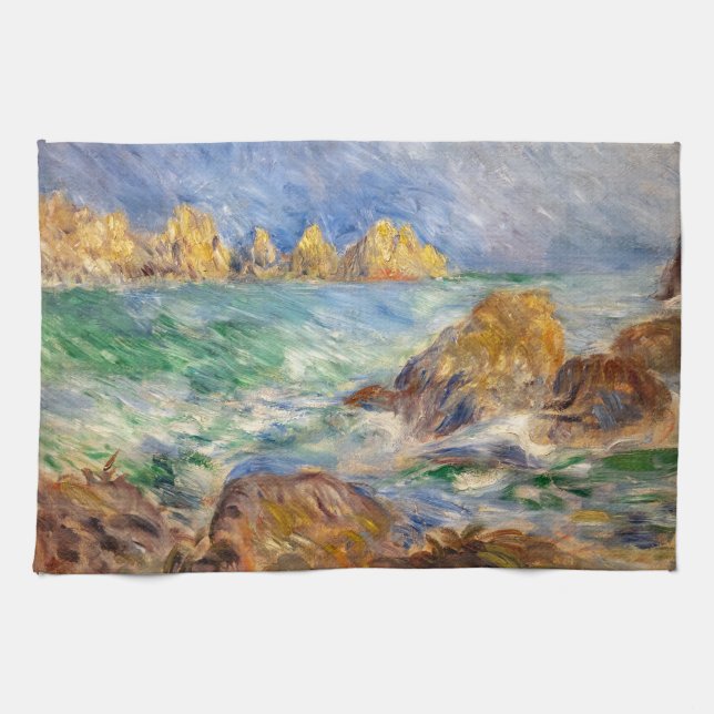 Paño De Cocina Pierre-Auguste Renoir - Marine, Guernesey (Horizontal)