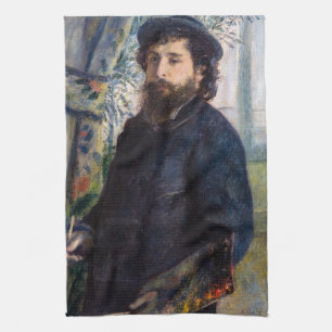 Paño De Cocina Pierre Auguste Renoir - Retrato de Claude Monet